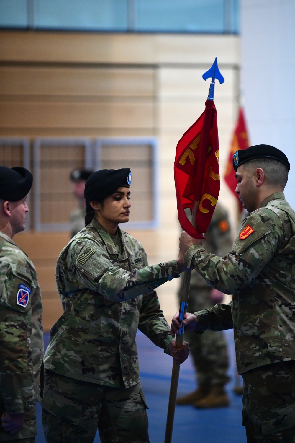 Charlie battery, 1-77 FAR Activation Ceremony