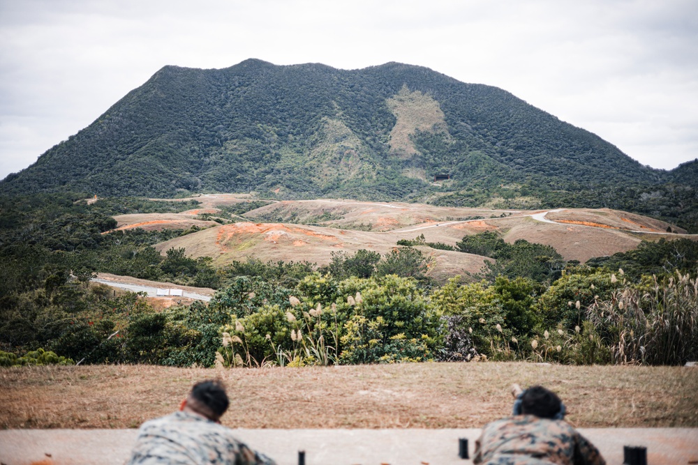 U.S. Marines fire the MK-22 Advanced Sniper Rifle