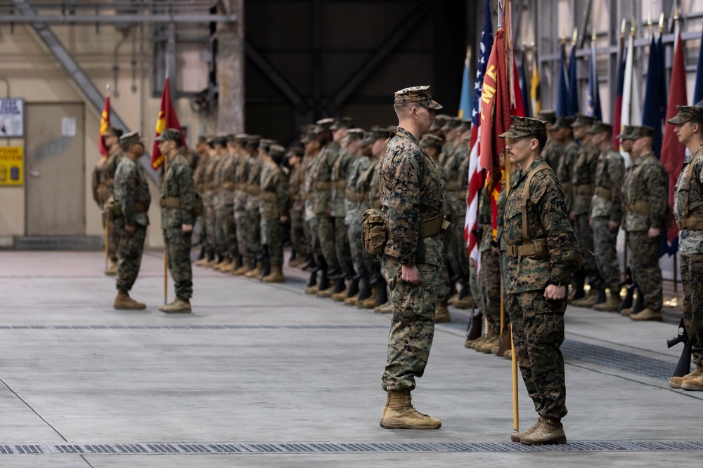 MWSS-171 Change of Command