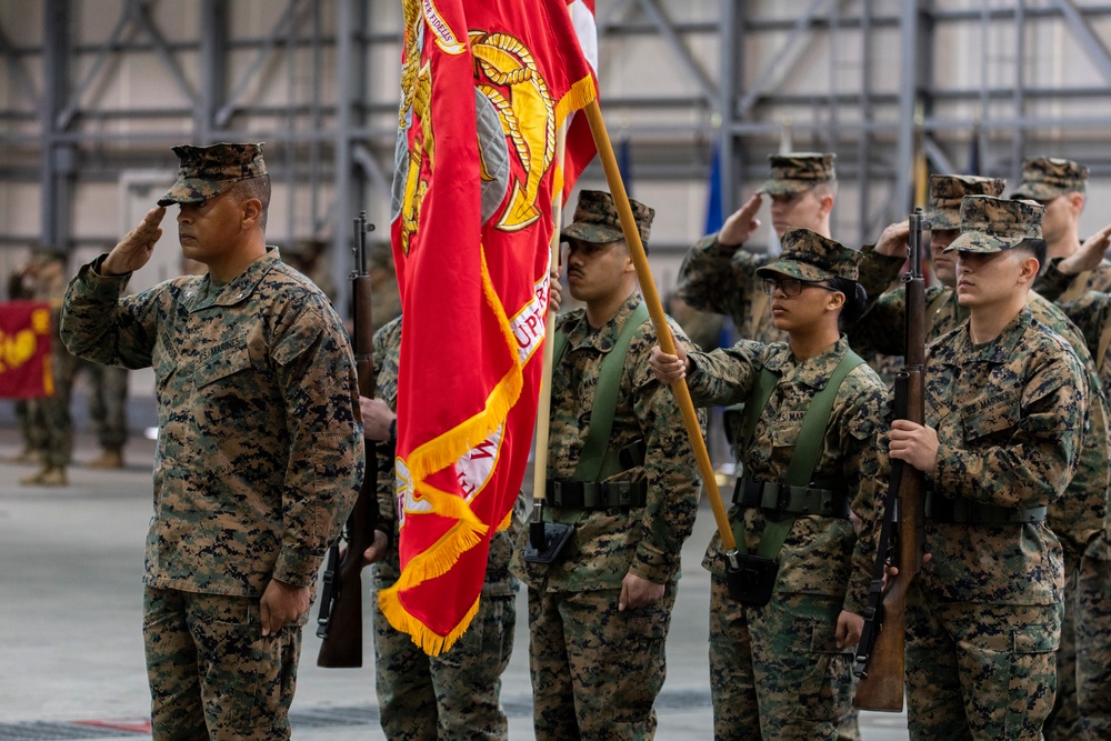 MWSS-171 Change of Command