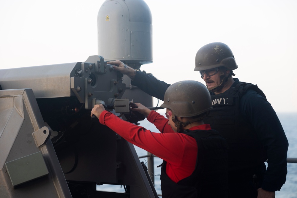 USS Bataan conducts live fire exercise