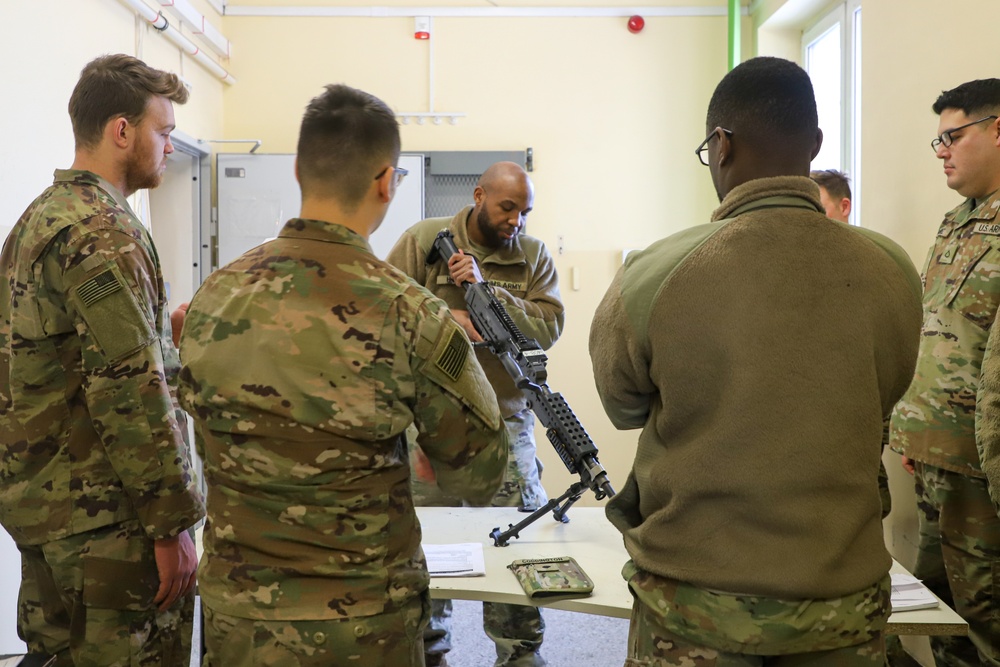 Sustainment Soldiers practice for Gunnery Skill Test