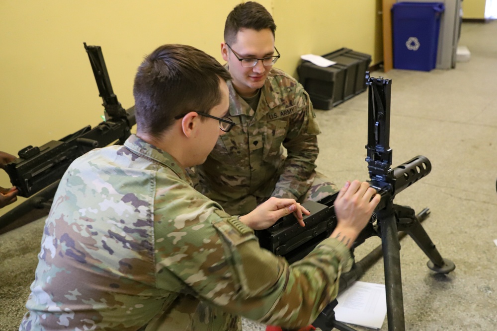 Sustainment Soldiers practice for Gunnery Skill Test