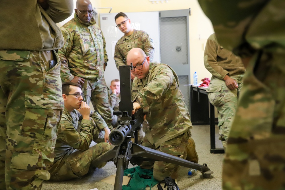 Sustainment Soldiers practice for Gunnery Skill Test