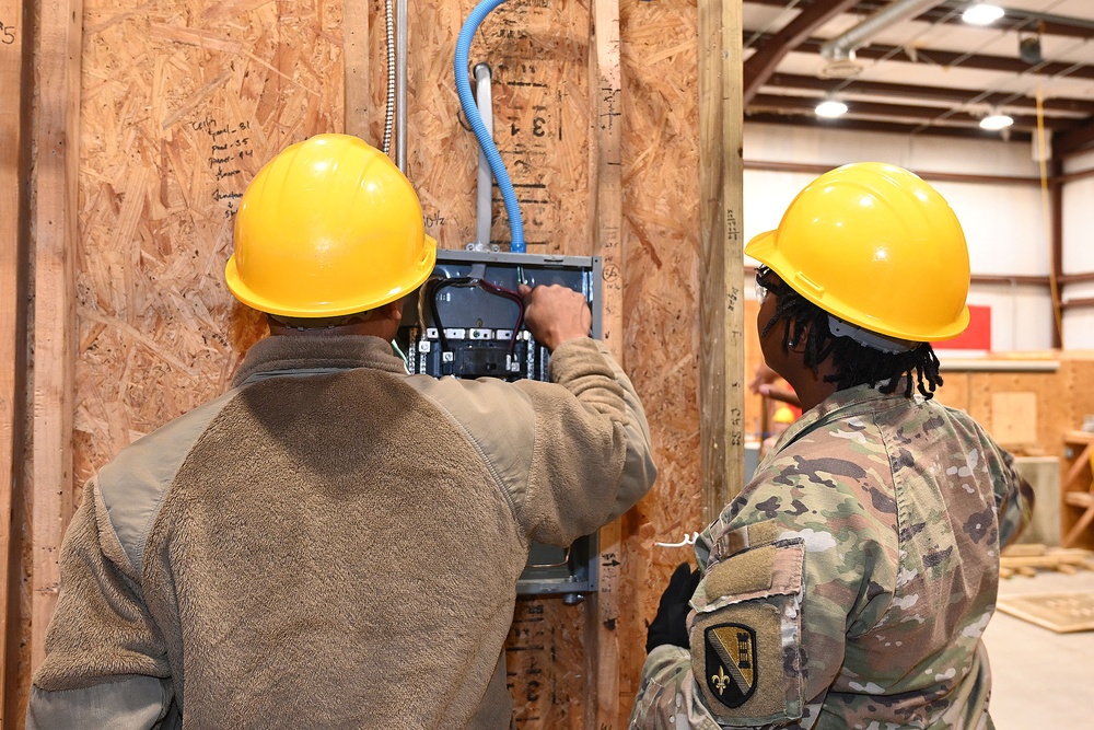 Fort Dix 80th TNG CMD 12R10 Interior Electrician Course CLASS 002-24. January 12th, 2024.