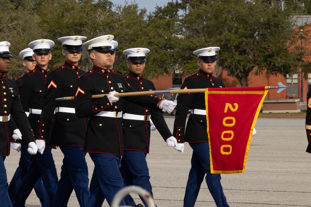 Roswell native graduates as the honor graduate for platoon 2000, Echo Company, Marine Corps Recruit Depot Parris Island