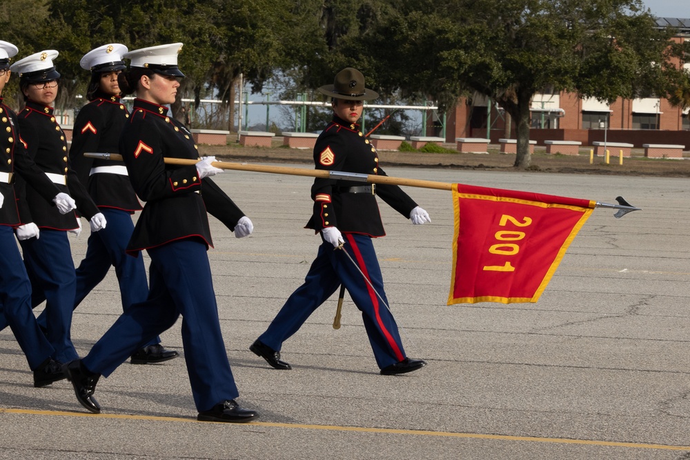 Cumming native graduates as the honor graduate for platoon 2001, Echo Company, Marine Corps Recruit Depot Parris Island
