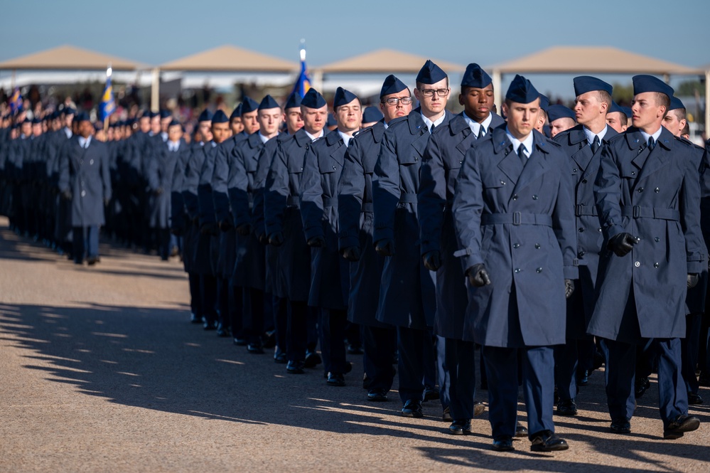 USAF Basic Military Training Graduation Ceremony