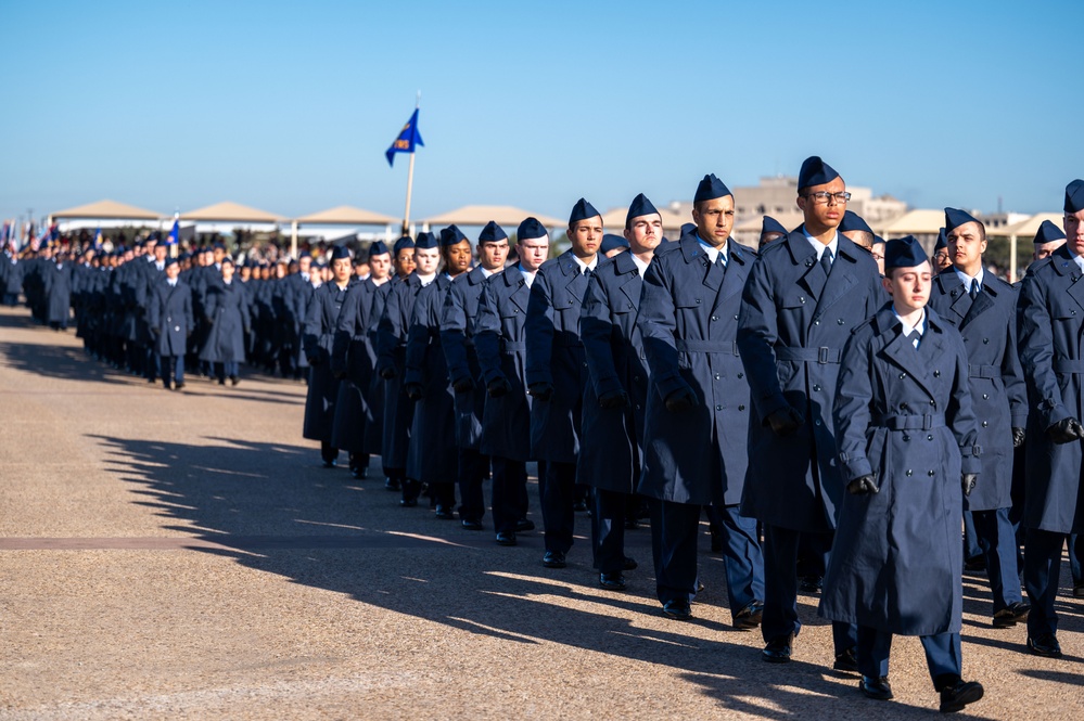 USAF Basic Military Training Graduation Ceremony