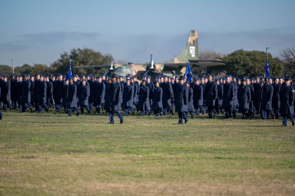 USAF Basic Military Training Graduation Ceremony