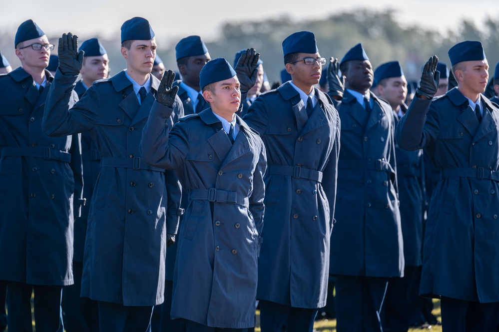 USAF Basic Military Training Graduation Ceremony