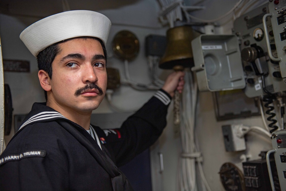 Truman is homeported in Naval Station Norfolk and is the flagship of Carrier Strike Group 8.