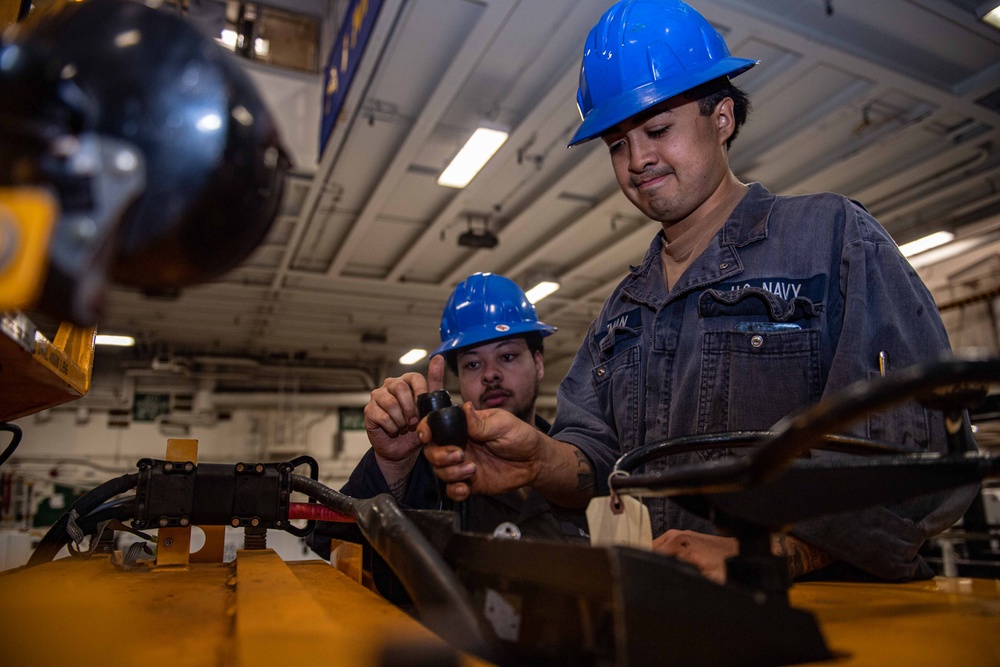 Truman is homeported in Naval Station Norfolk and is the flagship of Carrier Strike Group 8.