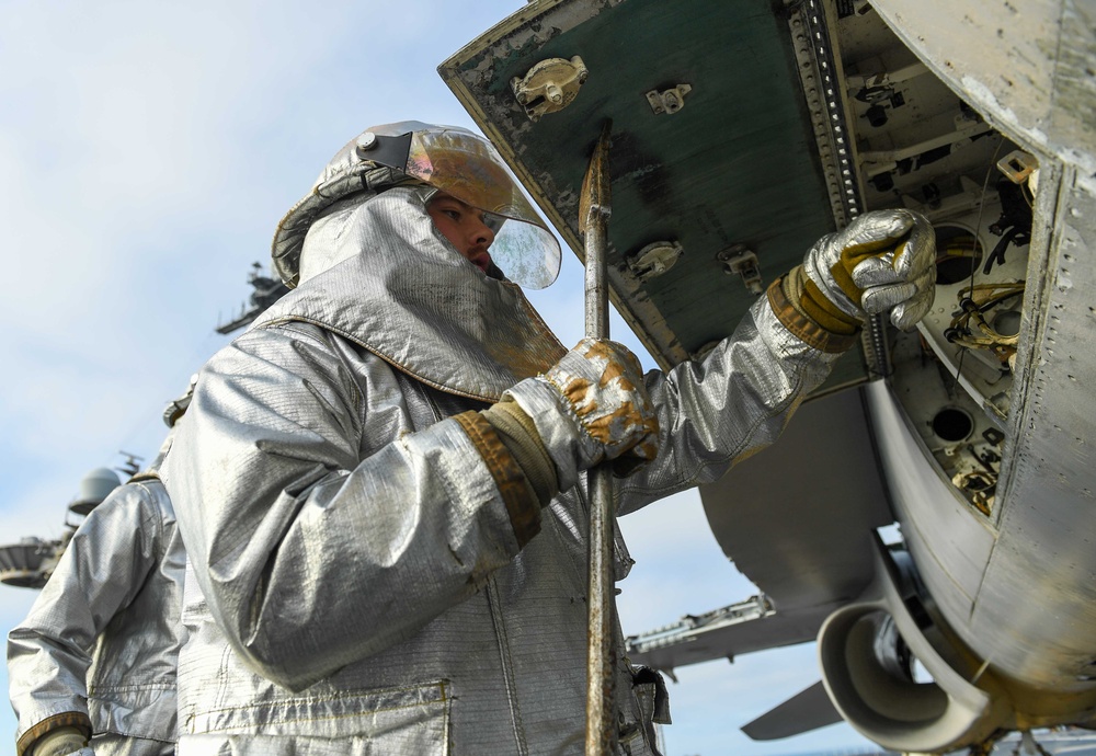 Truman is homeported in Naval Station Norfolk and is the flagship of Carrier Strike Group 8.