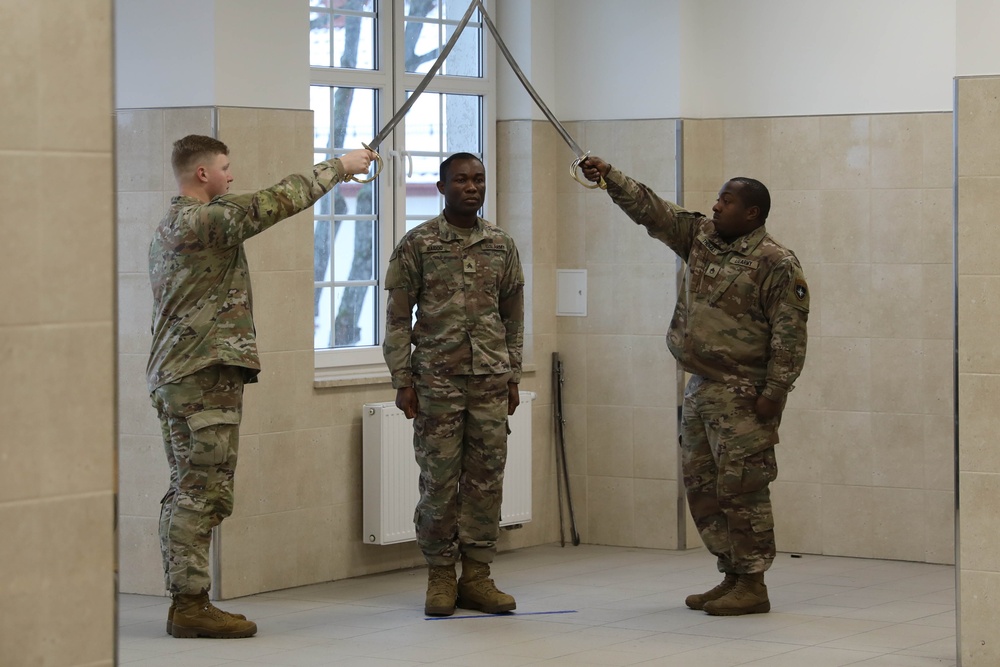 3rd Infantry Division Soldiers Conduct NCO Induction Ceremony