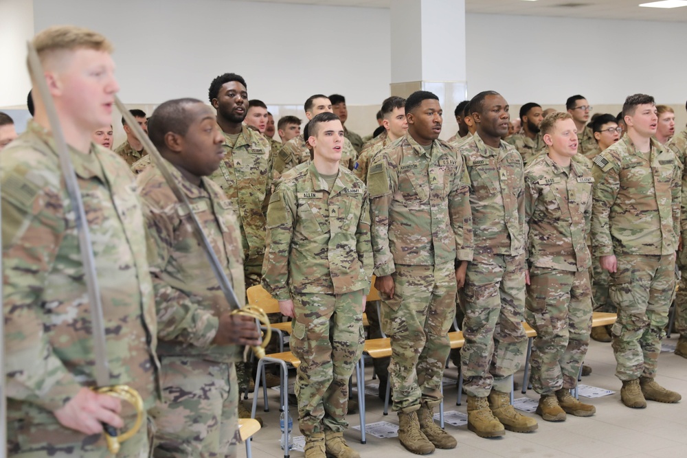 DVIDS - Images - 3rd Infantry Division Soldiers Conduct NCO Induction ...