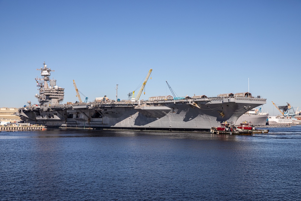 NNSY welcomes USS George H.W. Bush (CVN 77)