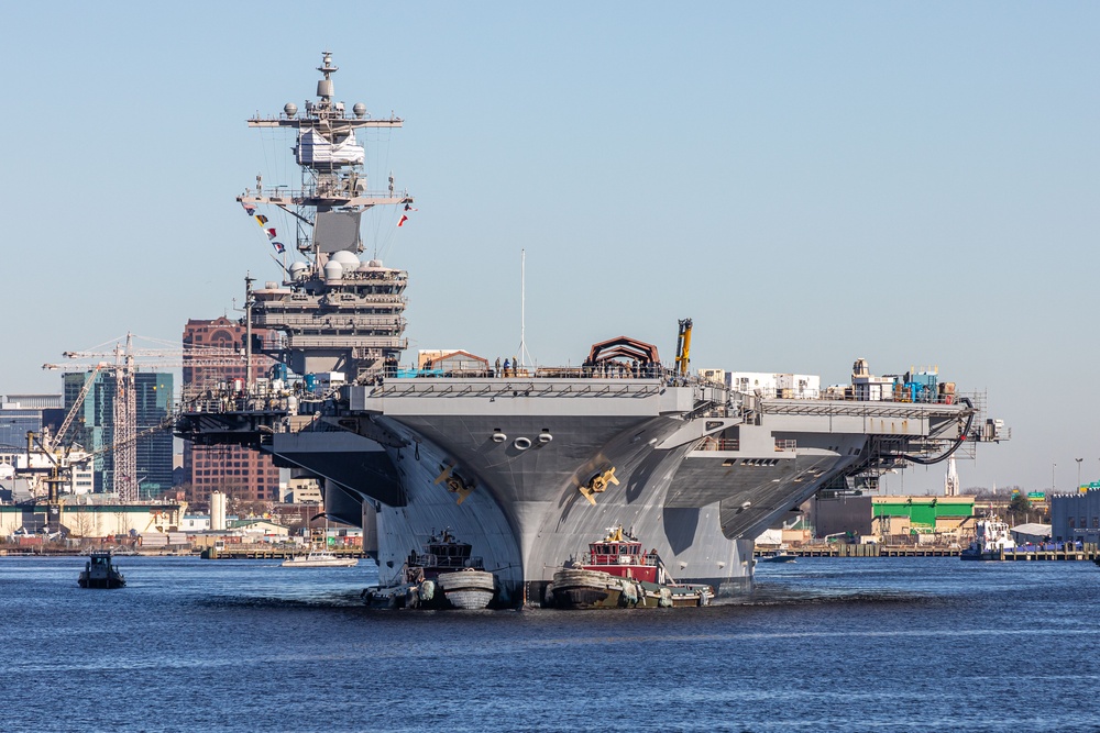 NNSY welcomes USS George H.W. Bush (CVN 77)