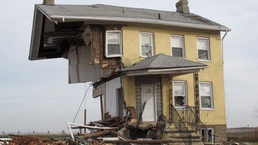 Superstorm Sandy's extensive damages in Union Beach, NJ