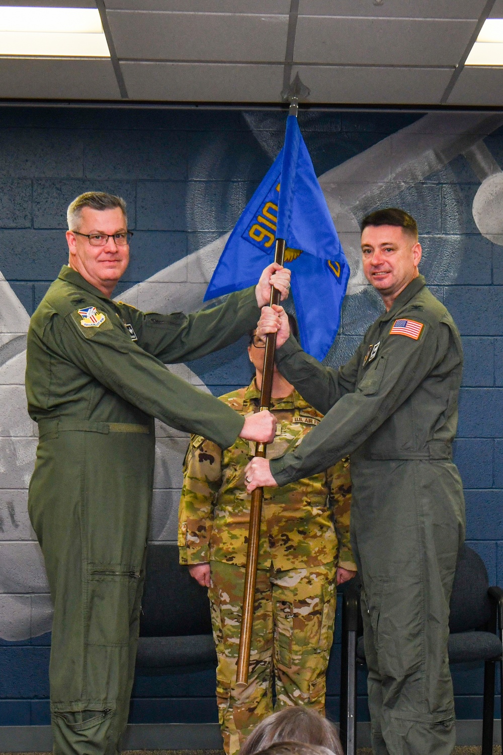 Col. Sebesta assumes command of the 910th Ops Group