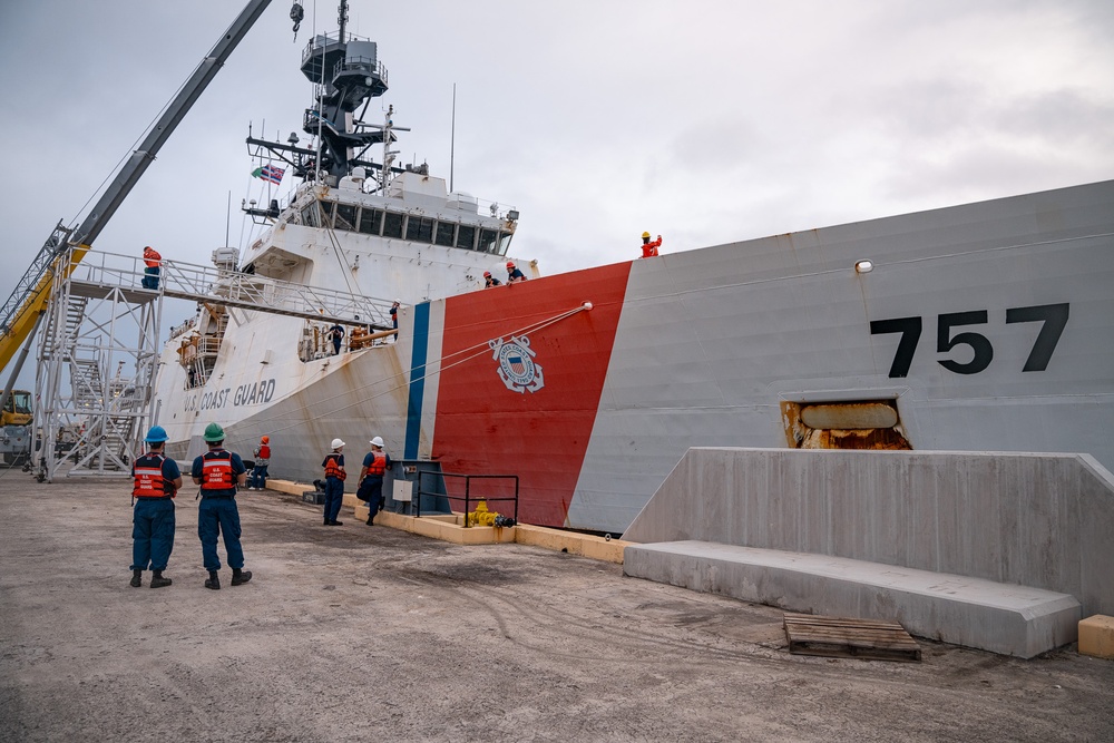 Coast Guard Cutter Midgett returns to home port after a 129-day Alaska patrol