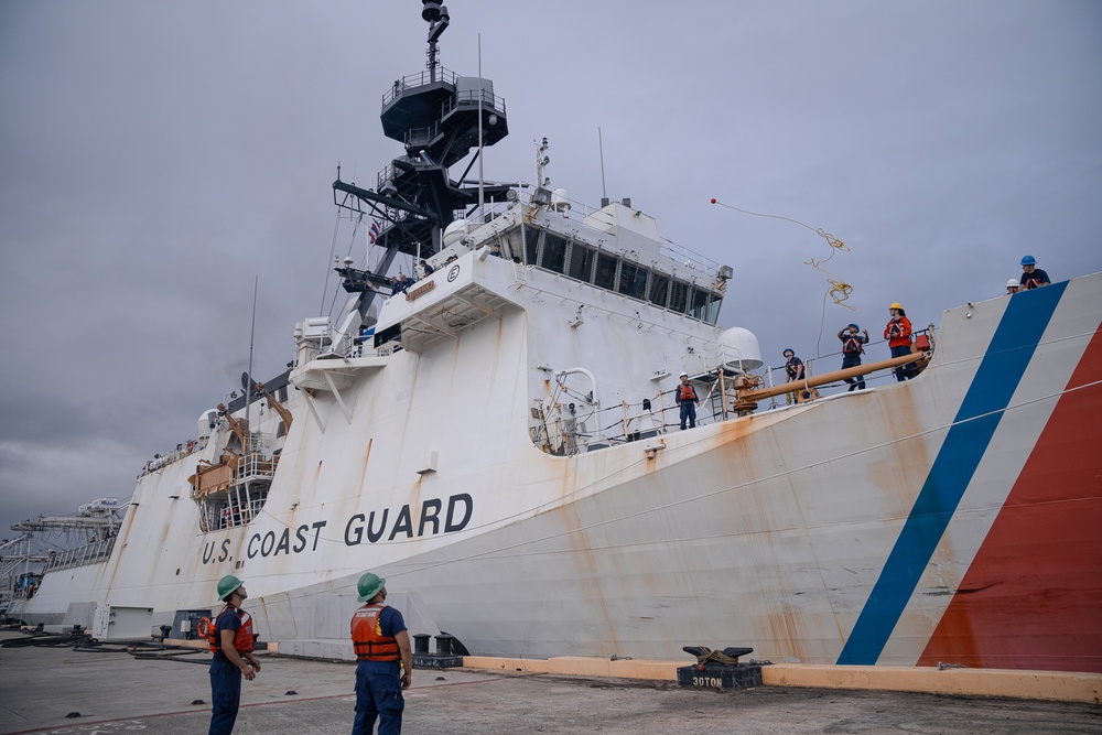 Coast Guard Cutter Midgett returns to home port after a 129-day Alaska patrol