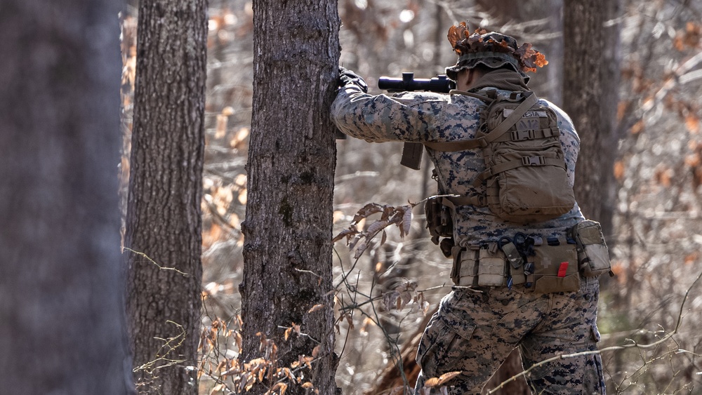 Alpha Co. BLT 1/8 Conducts Patrol Base Ops