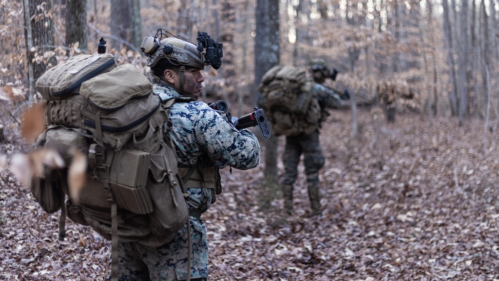 Alpha Co. BLT 1/8 Conducts Patrol Base Ops