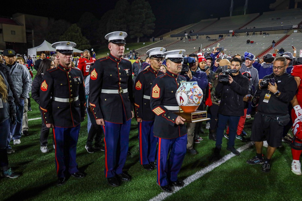 Marines Attend Isleta New Mexico Pro Bowl 2023