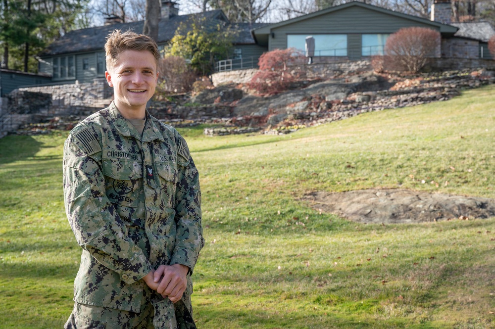 Akron Native Selected as Camp David’s Bluejacket of the Year