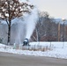 Snowmaking at Fort McCoy's Whitetail Ridge Ski Area