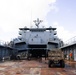 3d LCT loads a Logistics Support Vessel in preparation for Bougainville III