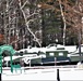 January 2024 views of Fort McCoy's Equipment Park