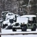 January 2024 views of Fort McCoy's Equipment Park