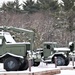 January 2024 views of Fort McCoy's Equipment Park