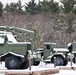 January 2024 views of Fort McCoy's Equipment Park