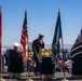 Abraham Lincoln hosts a retirement ceremony