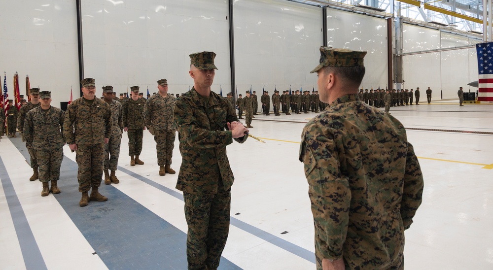 Marine Aircraft Group (MAG) 14 relief and appointment ceremony