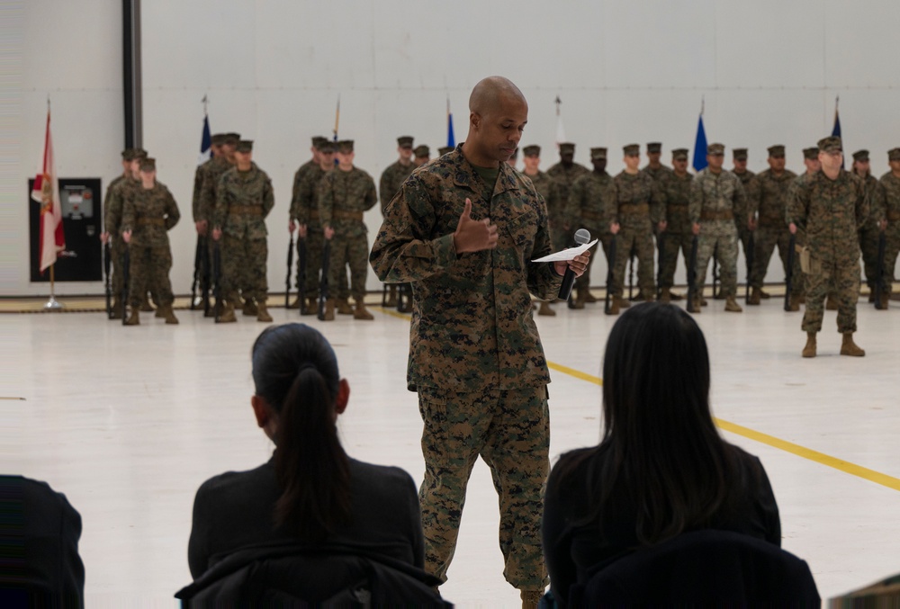 Marine Aircraft Group (MAG) 14 relief and appointment ceremony