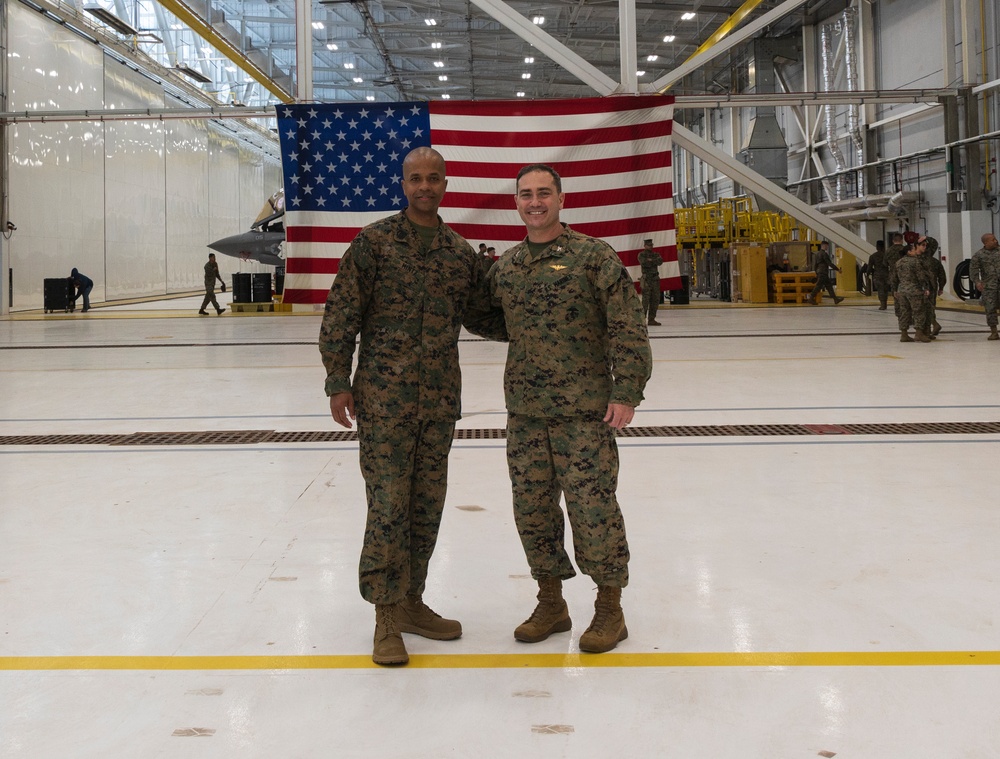 Marine Aircraft Group (MAG) 14 relief and appointment ceremony