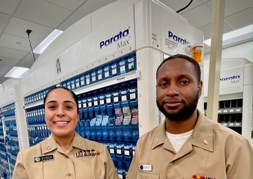Two different roads, one common destination for pair of NMCSD pharmacists