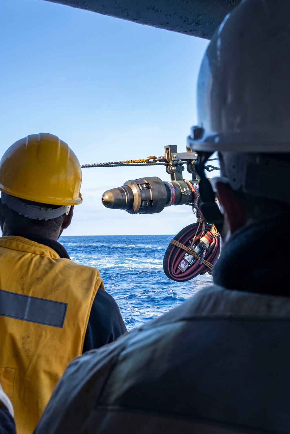 USS Princeton Conducts Fueling-at-Sea with USNS John Erickson