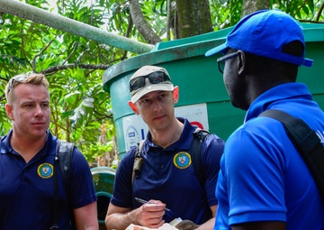 Pacific Partnership 2024-1: Property and Water Surveys at Siis Island