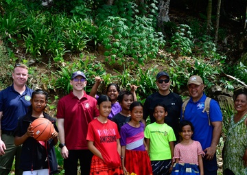 Pacific Partnership 2024-1: Property and Water Surveys at Uman Island