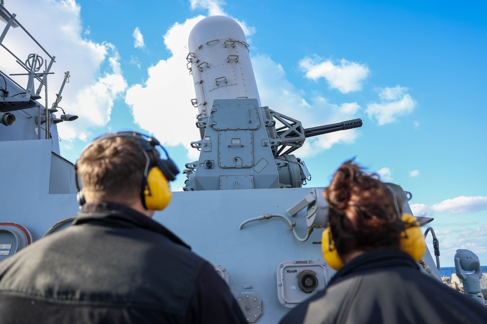 USS John Finn Conducts CIWS Shoot