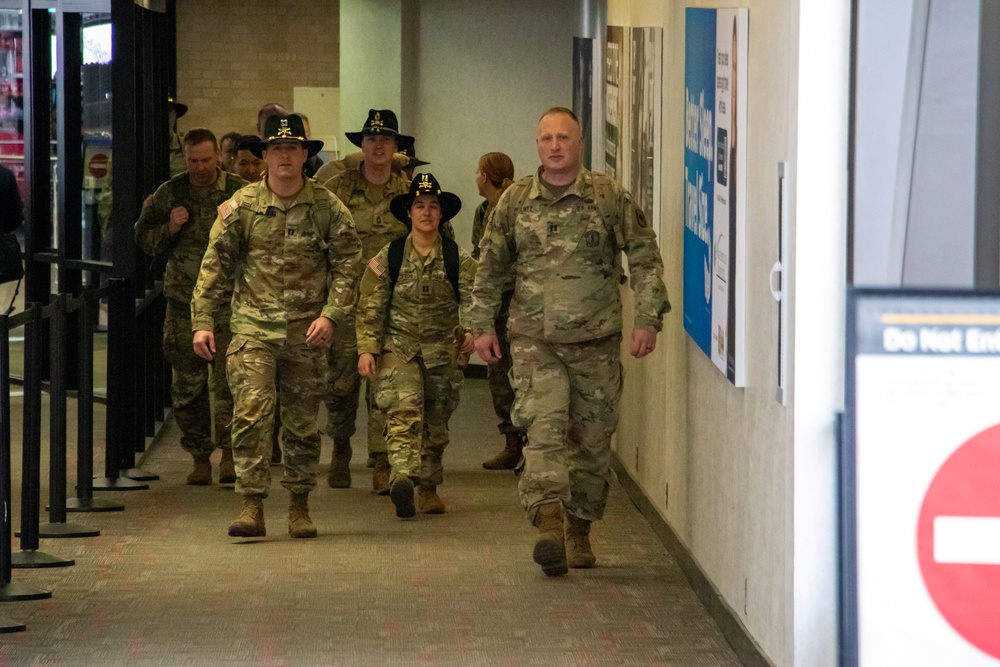 Nebraska Soldiers return from overseas deployment training Ukrainian forces