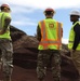 The U.S. Army Corps of Engineers Deputy Commanding General William “Butch” Graham visits the Temporary Debris Storage Site in Olowalu, Hawai‘i, Jan. 10.