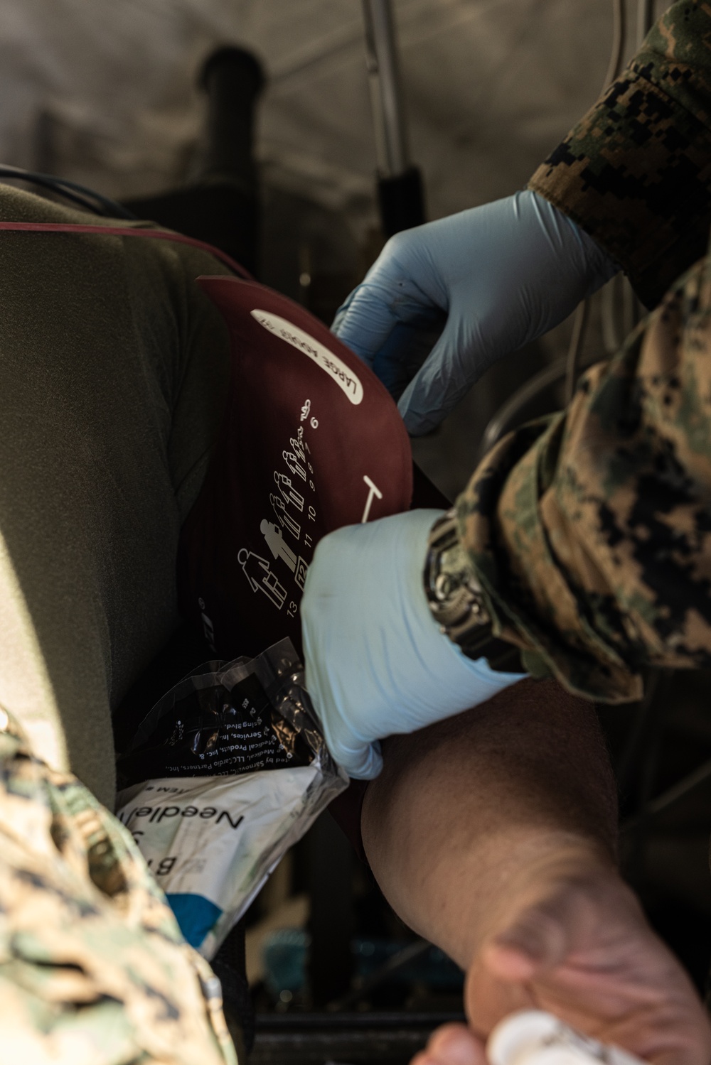 CLB 24 Conducts Casualty Field Exercise