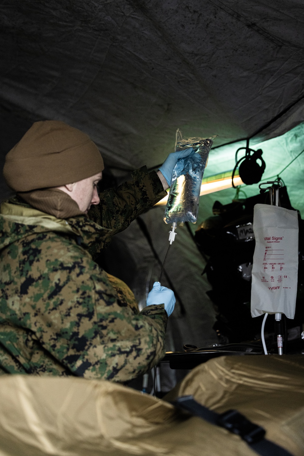 CLB 24 Conducts Casualty Field Exercise