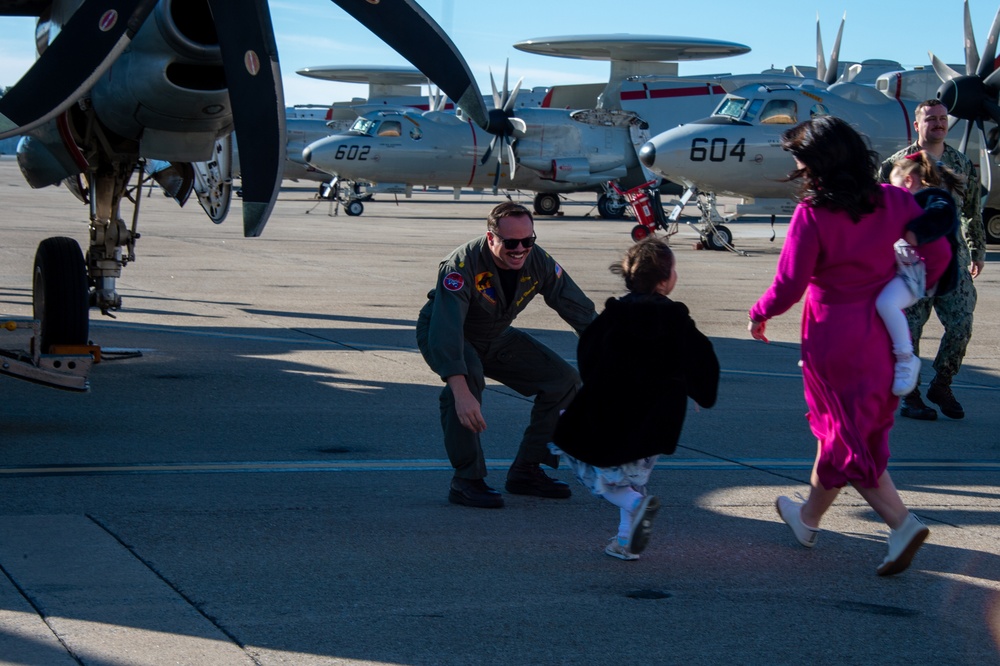 Gerald R. Ford Carrier Strike Group Return to Home Port